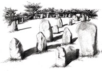 Cromeleque dos almendres, Évora.