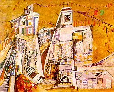 "Arraial" (1950) de Vieira da Silva