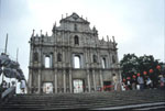 Ruínas da antiga Igreja de São Paulo em Macau.